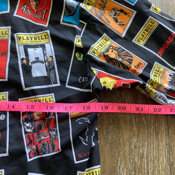 Playbill Theatergoers Size M Button-Down Shirt - Picture 8 of 10